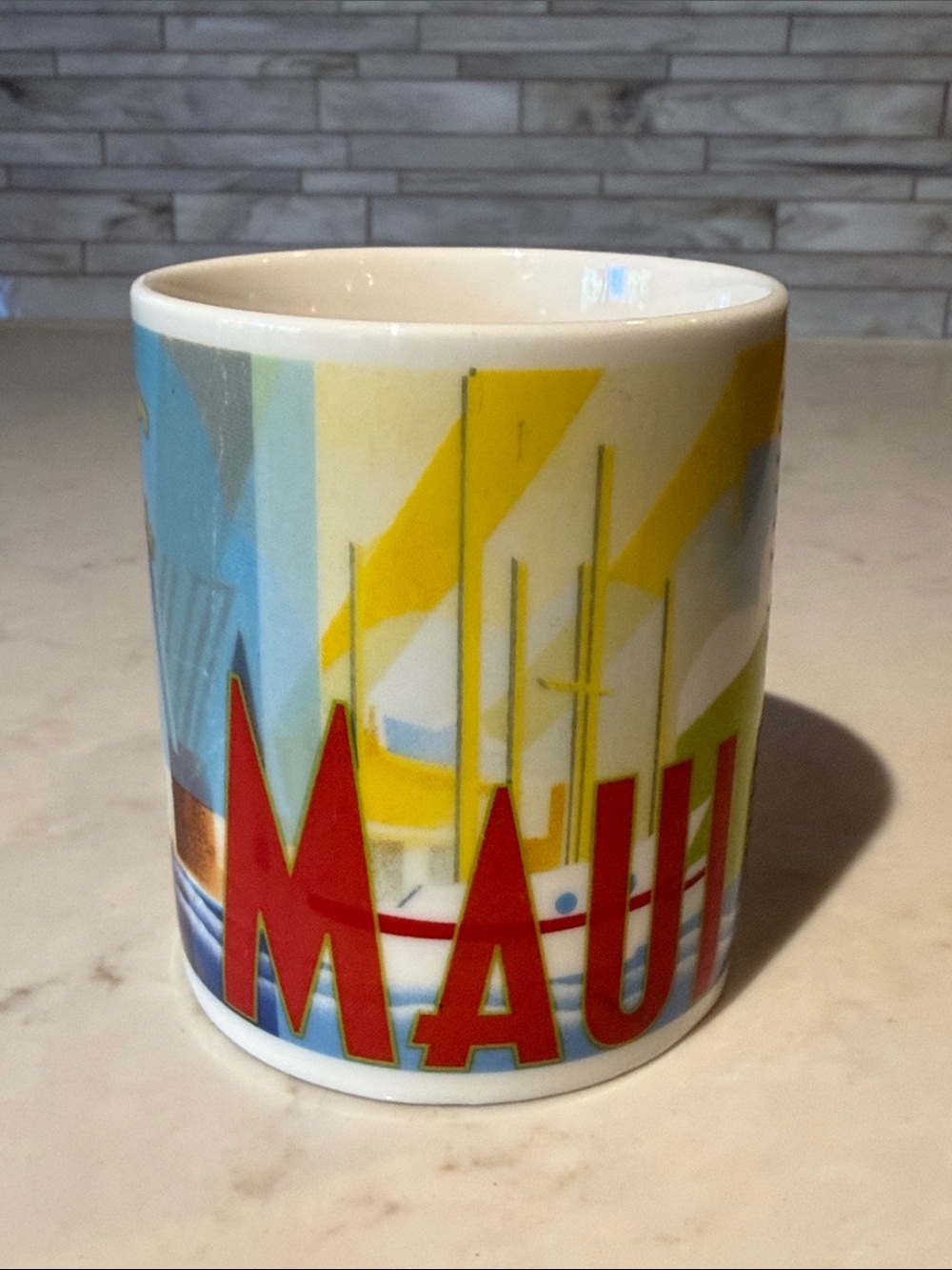 Vintage Starbucks Maui Coffee Mug  2001